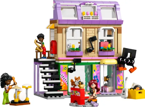 Picture of LEGO Friends 42653 Music Store & Apartment