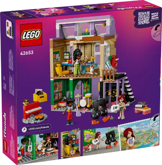 Picture of LEGO Friends 42653 Music Store & Apartment