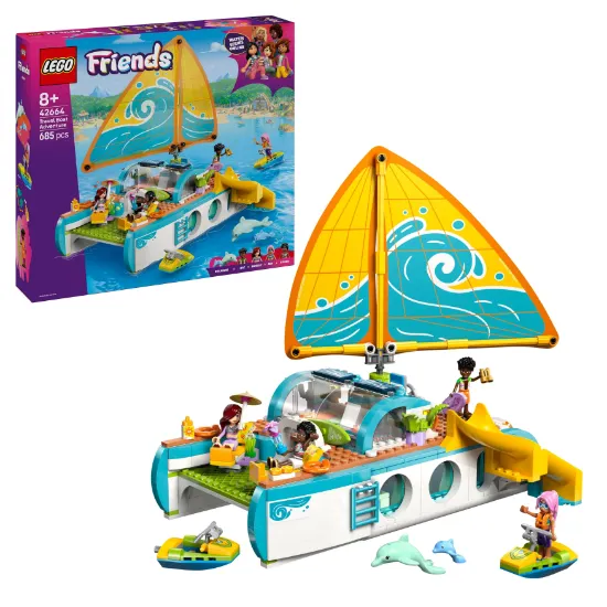 Picture of LEGO Friends 42664 Travel Boat Adventure
