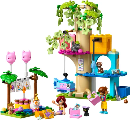 Picture of LEGO Friends 42666 Cat Birthday Party & Tree House