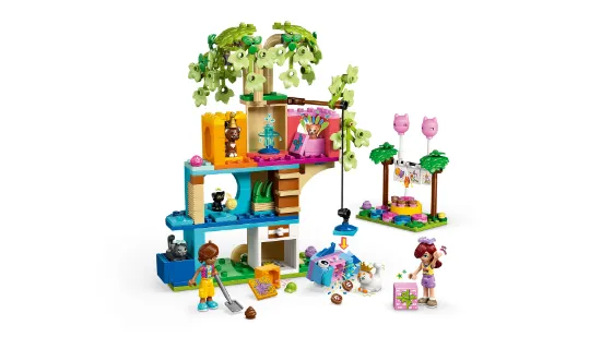 Picture of LEGO Friends 42666 Cat Birthday Party & Tree House