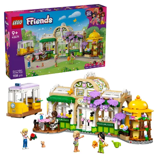 Picture of LEGO Friends 42671 Plant Café & Flower Shop
