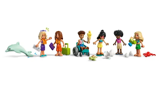 Picture of LEGO Friends 42673 Family Vacation Beach Resort