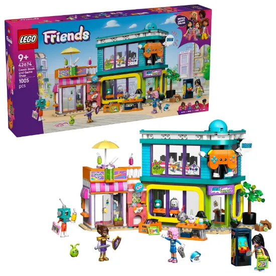 Picture of LEGO Friends 42674 Comic Book & Game Store