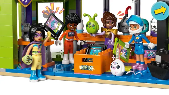 Picture of LEGO Friends 42674 Comic Book & Game Store