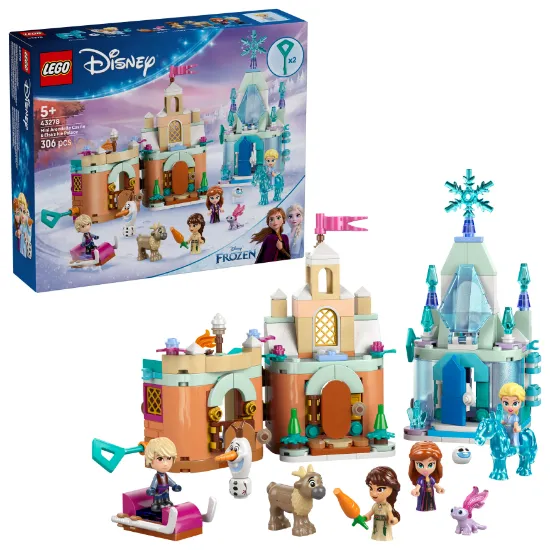 Picture of LEGO Disney Frozen 43278 Mini Arendelle Castle & Elsa’s Ice Palace