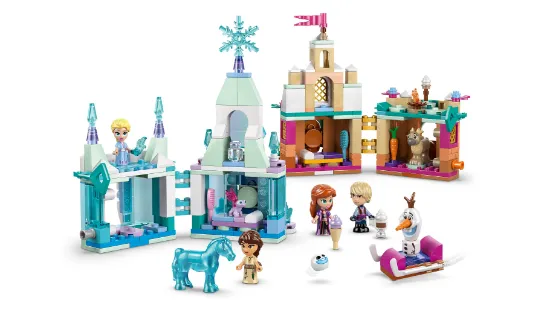 Picture of LEGO Disney Frozen 43278 Mini Arendelle Castle & Elsa’s Ice Palace