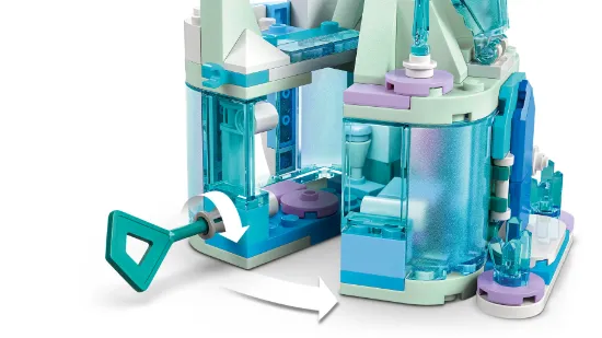 Picture of LEGO Disney Frozen 43278 Mini Arendelle Castle & Elsa’s Ice Palace
