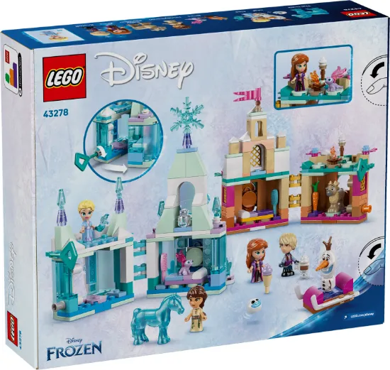 Picture of LEGO Disney Frozen 43278 Mini Arendelle Castle & Elsa’s Ice Palace