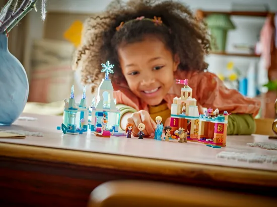 Picture of LEGO Disney Frozen 43278 Mini Arendelle Castle & Elsa’s Ice Palace
