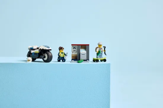 Picture of LEGO City 60455 Police Motorcycle Chase