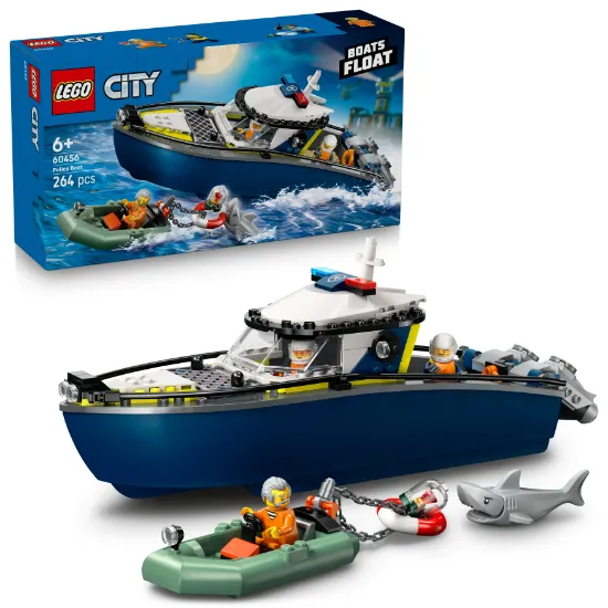 Picture of LEGO City 60456 Police Boat Chase