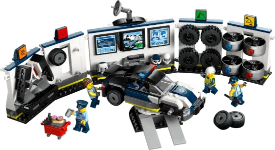 Picture of LEGO City 60457 Custom Police Car Garage