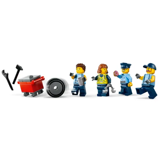 Picture of LEGO City 60457 Custom Police Car Garage