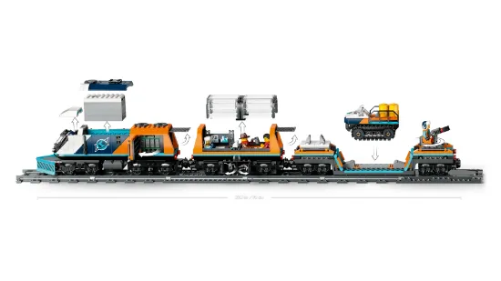 Picture of LEGO City 60470 Explorers’ Arctic Polar Express Train