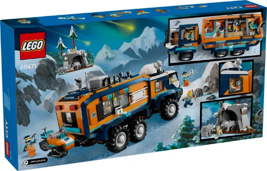 Picture of LEGO City 60471 Arctic Explorer Science Lab Truck