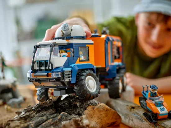 Picture of LEGO City 60471 Arctic Explorer Science Lab Truck