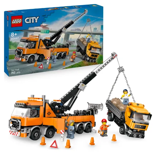 Picture of LEGO City 60467 Heavy-Duty Recovery Tow Truck with Crane