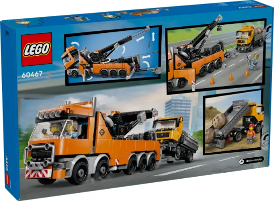 Picture of LEGO City 60467 Heavy-Duty Recovery Tow Truck with Crane