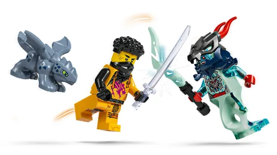 LEGO NINJAGO 71839 Arin’s Spinjitzu Battle Mech for boys