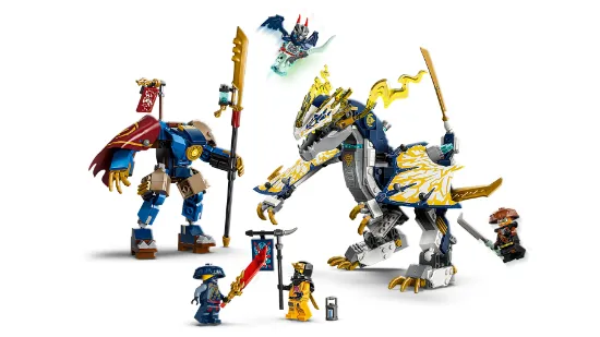 LEGO NINJAGO 71843 Rogue’s Mech Dragon Rider for boys