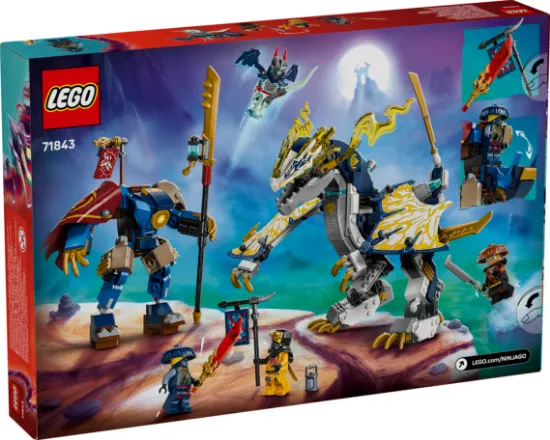 LEGO NINJAGO 71843 Rogue’s Mech Dragon Rider package