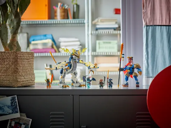 Picture of LEGO NINJAGO 71843 Rogue’s Mech Dragon Rider