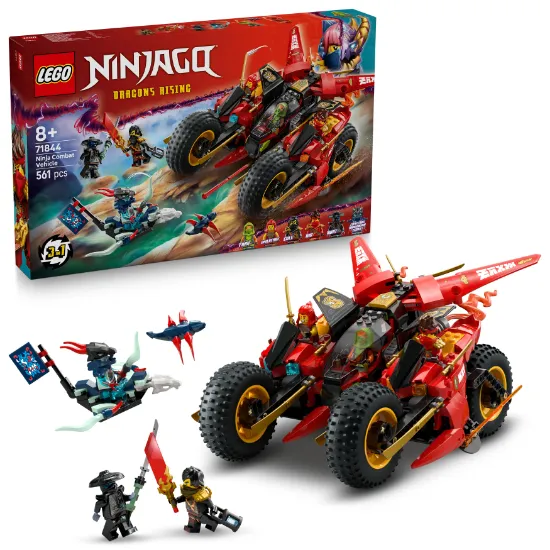 Picture of LEGO NINJAGO 71844 Ninja Combat Vehicle