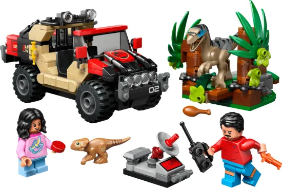 Picture of LEGO Jurassic World 76972 Raptor Off-Road Escape