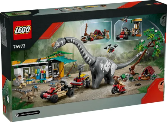 Picture of LEGO Jurassic World 76973 Raptor & Titanosaurus Tracking Mission