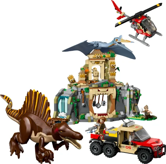Picture of LEGO Jurassic World 76976 Spinosaurus & Quetzalcoatlus Air Mission
