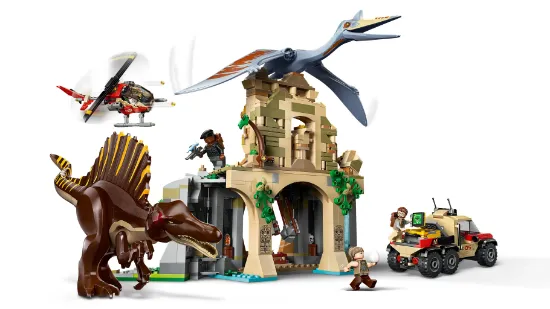 Picture of LEGO Jurassic World 76976 Spinosaurus & Quetzalcoatlus Air Mission