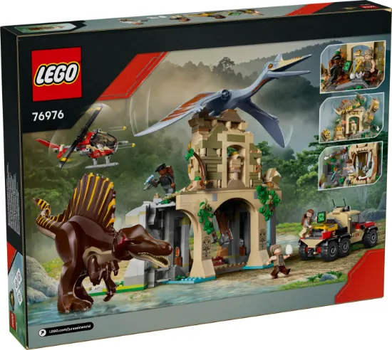 Picture of LEGO Jurassic World 76976 Spinosaurus & Quetzalcoatlus Air Mission