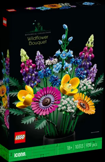 LEGO Icons 10313 Wildflower Bouquet package