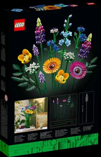 LEGO Icons 10313 Wildflower Bouquet package