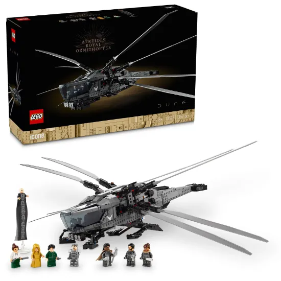LEGO Icons 10327 Dune Atreides Royal Ornithopter package