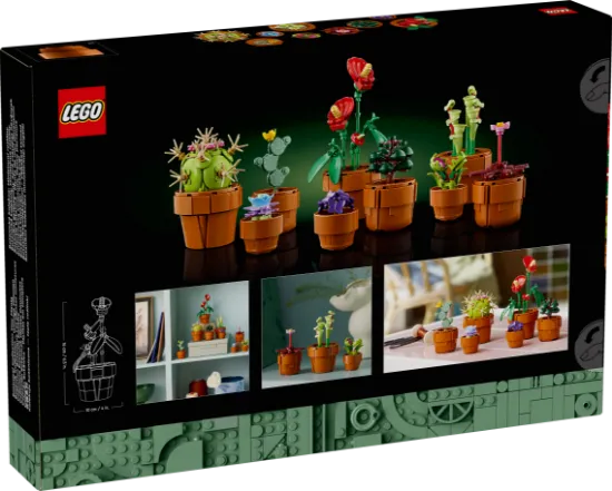LEGO Icons 10329 Tiny Plants package