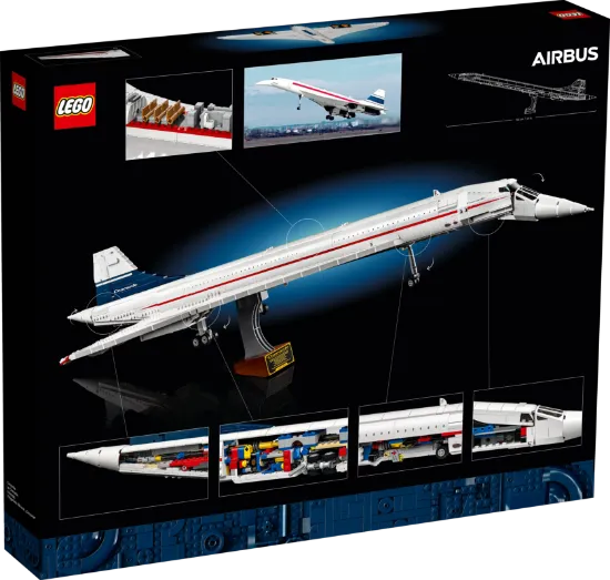 LEGO Icons 10318 Concorde package