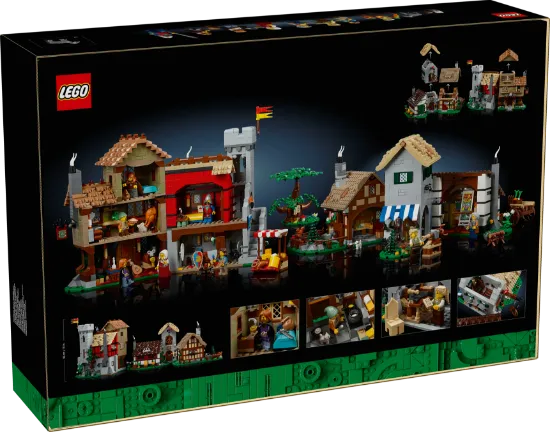 LEGO Icons 10332 Medieval Town Square package
