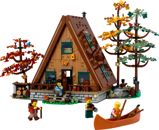 LEGO IDEAS 21338 A-Frame Cabin