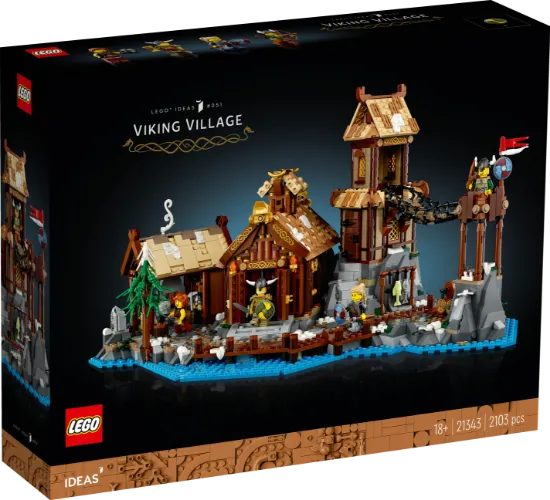 LEGO IDEAS 21343 Viking Village package