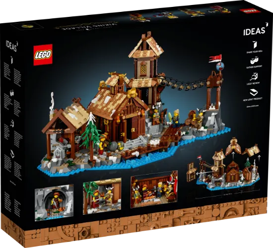 LEGO IDEAS 21343 Viking Village package