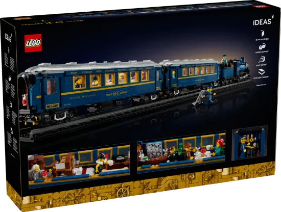 LEGO IDEAS 21344 The Orient Express Train package