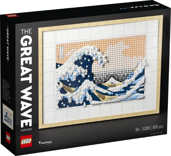 LEGO Art 31208 Hokusai – The Great Wave package
