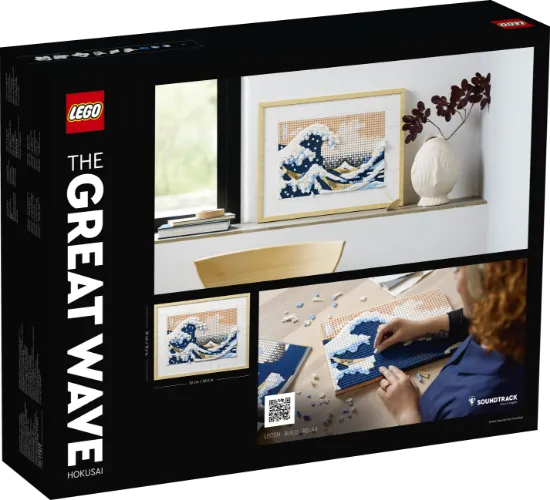 LEGO Art 31208 Hokusai – The Great Wave package