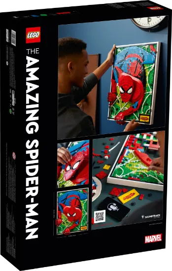 LEGO Art 31209 The Amazing Spider-Man package