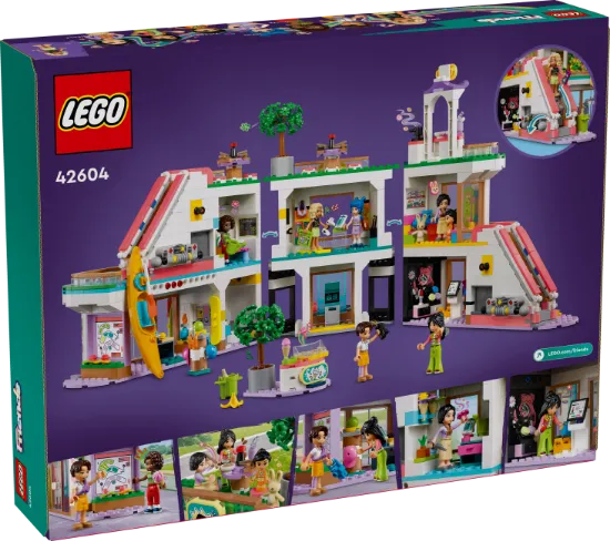 LEGO Friends 42604 Heartlake City Shopping Mall package