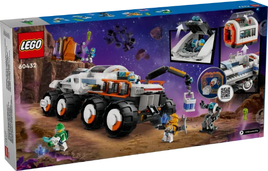 LEGO City 60432 Command Rover and Crane Loader Toy package