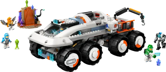 LEGO City 60432 Command Rover and Crane Loader Toy