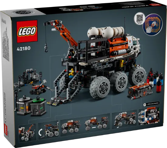 LEGO Technic 42180 Mars Crew Exploration Rover package
